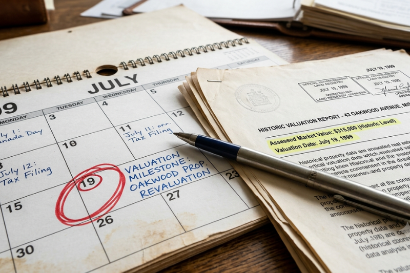 Date of separation value California property valuation records